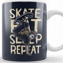 Baskı Dükkanı Skate Eat Sleep Repeat Kupa