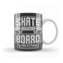 Baskı Dükkanı Skateboard Is Not A Crime Kupa