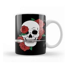Baskı Dükkanı Skull Rose Darts Player Arrow Dartboard Dart Team Throwing Kupa