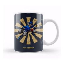Baskı Dükkanı Sly Cooper Retro Japanese Kupa