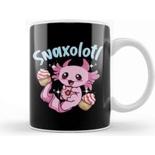 Baskı Dükkanı Snaxolotl Funny Axolotl Sweets Snacks Desserts Pun Kupa