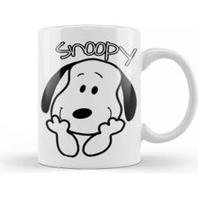 Baskı Dükkanı Snoopy Cute Smile Snoopy By Kuh Kupa