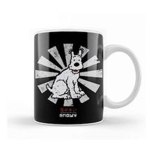 Baskı Dükkanı Snowy Retro Japanese Tintin Kupa