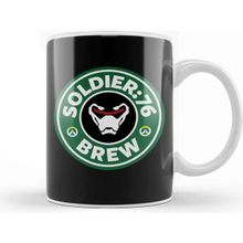 Baskı Dükkanı Soldier 76 Coffee Overwatch Kupa