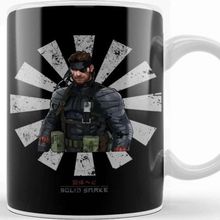 Baskı Dükkanı Solid Snake Porselen Kupa