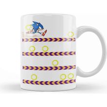 Baskı Dükkanı Sonic Team Sonic Lines Kupa