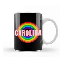 Baskı Dükkanı South Carolina State Flag Gift Vintage Retro Rainbow Style Kupa
