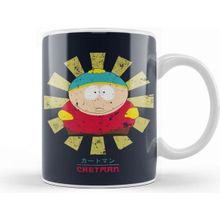 Baskı Dükkanı South Park Cartman Retro Japanese Kupa