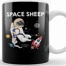 Baskı Dükkanı Space Sheep Awesome Astronaut Galaxy Explorer Kupa