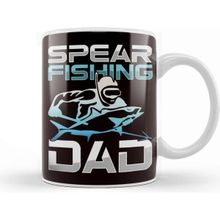 Baskı Dükkanı Spearfishing Dad Spearfisher Father Speargun Spear Freediver Kupa