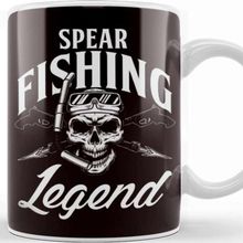 Baskı Dükkanı Spearfishing Legend Spearfisher Speargun Spear Freediver Kupa