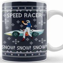 Baskı Dükkanı Speed Racer Go Snow Christmas Kupa