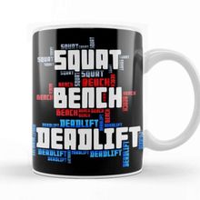 Baskı Dükkanı Squat Bench Deadlift Powerlifting Bodybuilding Kupa