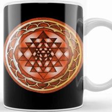 Baskı Dükkanı Sri Yantra Mandala Kupa