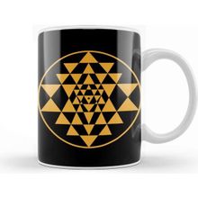 Baskı Dükkanı Sri Yantra Symbol Kupa