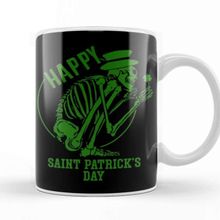 Baskı Dükkanı St Patricks Day Skull Kupa