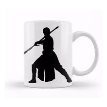 Baskı Dükkanı Star Wars Rey Galaxy Silhouette Cut Out 03 Kupa