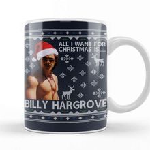 Baskı Dükkanı Stranger Things Billy Hargrove Christmas Wish Kupa