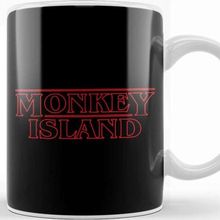 Baskı Dükkanı Stranger Things Le Chuck Monkey Island Kupa