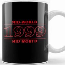 Baskı Dükkanı Stranger Things Mid World 1999 Dark Tower Kupa