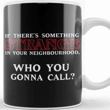 Baskı Dükkanı Stranger Things Who You Gonna Call Kupa