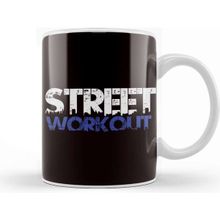 Baskı Dükkanı Street Workout Calisthenics Training Exercise Gym Fitness Kupa