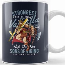 Baskı Dükkanı Strongest Warrior Viking Valhalla Kupa