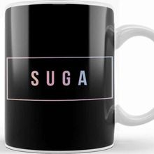 Baskı Dükkanı Suga Bts Simple Suga Bts Fan Kupa