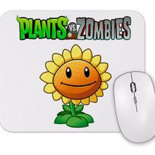 Baskı Dükkanı Sunflower Plants ve Zombies Mouse Pad