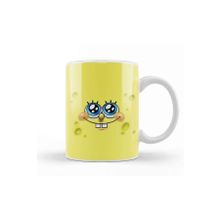 Baskı Dükkanı Sünger Bob Sponge Bob 07 Beyaz Porselen Kupa Bardak