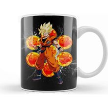 Baskı Dükkanı Super Saiyan Goku Porselen Kupa
