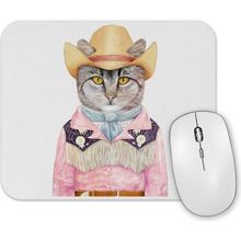 Baskı Dükkanı Suslu Kedi Cats Mouse Pad