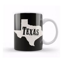Baskı Dükkanı Texas Map Vintage Kupa