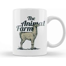 Baskı Dükkanı The Animal Farm Llama Kupa