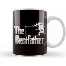 Baskı Dükkanı The Bestfather Dad Daddy Father Papa Poppa Stepdad Husband Kupa