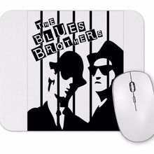 Baskı Dükkanı the Blues Brothers Siyah Beyaz Mouse Pad
