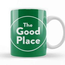 Baskı Dükkanı The Good Place 02 Beyaz 330 ml Porselen Kupa Bardak