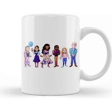 Baskı Dükkanı The Good Place Beyaz 330 ml Porselen Kupa Bardak