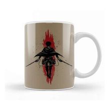 Baskı Dükkanı The Hope Of Mankind Eren Jaeger Attack On Titan Beyaz 330 ml Porselen Kupa Bardak