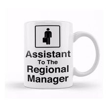 Baskı Dükkanı The Office Assistant To The Regional Manager 01 Porselen Beyaz Kupa Bardak