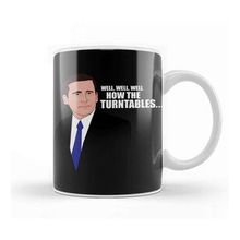 Baskı Dükkanı The Office Michael Scott Turntables Porselen Beyaz Kupa Bardak