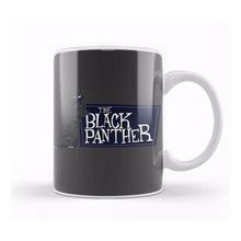 Baskı Dükkanı The Pink Black Panther Beyaz 330 ml Porselen Kupa Bardak