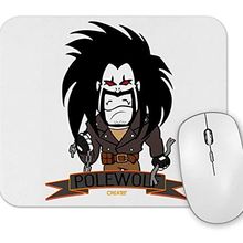 Baskı Dükkanı the Polewolf Mouse Pad