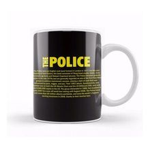 Baskı Dükkanı The Police The Best 01 Beyaz 330 ml Porselen Kupa Bardak