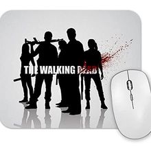 Baskı Dükkanı the Walking Dead Siyah Beyaz Mouse Pad