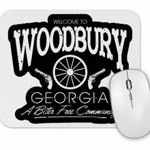 Baskı Dükkanı the Walking Dead Welcome To Woodbury Mouse Pad