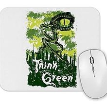 Baskı Dükkanı Think Green Pense Verde Mouse Pad
