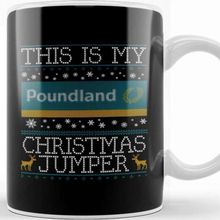 Baskı Dükkanı This Is My Poundland Christmas Jumper Kupa