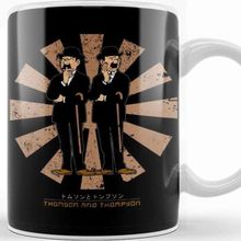Baskı Dükkanı Thomson And Thompson Retro Japanese Tintin Kupa