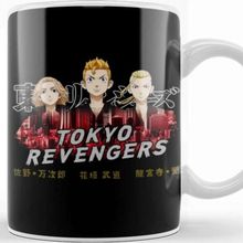 Baskı Dükkanı Tokyo Revengers Porselen Beyaz Kupa Bardak